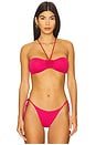 view 1 of 4 Yara Bandeau Bikini Top in Firenze Glam