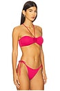 view 2 of 4 Yara Bandeau Bikini Top in Firenze Glam