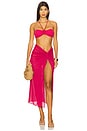 view 4 of 4 Yara Bandeau Bikini Top in Firenze Glam