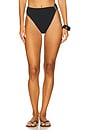 view 1 of 4 Basic Full Bikini Bottom in Firenze Black