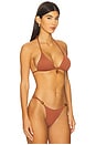 view 2 of 5 Olivia Triangle Bikini Top in Firenze Devotion