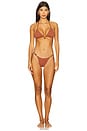 view 4 of 4 Olivia Brazilian Bikini Bottom in Firenze Devotion