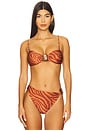 view 1 of 5 Misty Bandeau Bikini Top in Sundown
