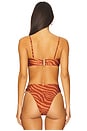 view 4 of 5 Misty Bandeau Bikini Top in Sundown
