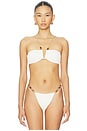 view 1 of 4 TOP BIKINI LESLEY in White