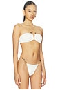 view 2 of 4 TOP BIKINI LESLEY in White