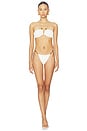 view 4 of 4 TOP BIKINI LESLEY in White