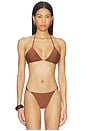 view 1 of 4 HAUT DE MAILLOT DE BAIN ANGIE MABEL in Brown