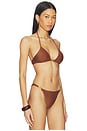 view 2 of 4 HAUT DE MAILLOT DE BAIN ANGIE MABEL in Brown