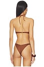 view 3 of 4 HAUT DE MAILLOT DE BAIN ANGIE MABEL in Brown