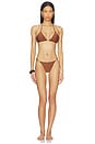 view 4 of 4 BAS DE MAILLOT DE BAIN ANGIE in Brown
