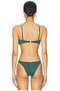 view 3 of 4 HAUT DE MAILLOT DE BAIN APRIL in Green