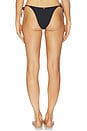 view 3 of 4 BAS DE MAILLOT DE BAIN BRÉSILIEN NELL in Black