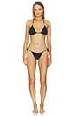 view 4 of 4 BAS DE MAILLOT DE BAIN BRÉSILIEN NELL in Black