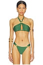 view 1 of 4 Leone Larissa Bikini Top in Green