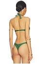 view 3 of 4 Leone Larissa Bikini Top in Green