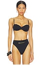 view 1 of 4 HAUT DE MAILLOT DE BAIN MABEL in Black