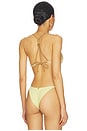 view 3 of 4 HAUT DE MAILLOT DE BAIN NANCY in Lemonade