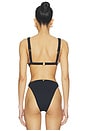 view 3 of 4 HAUT DE MAILLOT DE BAIN LIAN in Firenze Black