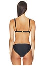 view 3 of 4 TOP BIKINI PAULA in Black