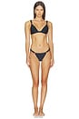 view 4 of 4 TOP BIKINI PAULA in Black