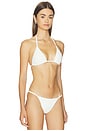 view 2 of 5 HAUT DE MAILLOT DE BAIN TRI in White