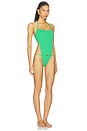 view 2 of 4 MAILLOT DE BAIN UNE PIÈCE FORME BRÉSILIEN MIA in Green