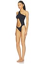 view 3 of 4 MAILLOT DE BAIN UNE PIÈCE LOUANE in Black