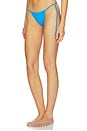 view 2 of 4 BAS DE MAILLOT DE BAIN TANGA in Blue