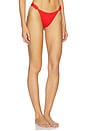view 2 of 4 BAS DE MAILLOT DE BAIN CLASSIQUE ALIX in Spicy Red