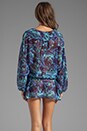 view 4 of 6 Peri Adriana Caftan in Digital Blue