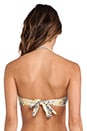 view 4 of 5 Ruda Triangle Bandeau Top in Yellow in Ruda Yellow