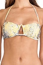 view 5 of 5 Ruda Triangle Bandeau Top in Yellow in Ruda Yellow