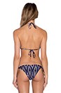 view 3 of 4 Tri Bikini Top in Moorish