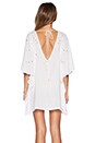 view 3 of 4 Embroidery V Caftan in White