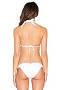 view 3 of 4 HAUT DE MAILLOT DE BAIN PAULA in Solid White