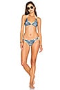 view 4 of 4 Jakarta Thai Bikini Bottom in Blue