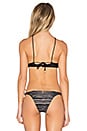 view 3 of 4 Solid Celina Bikini Top in Black