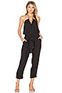 view 1 of 4 Thai Jumpsuit in Solid Black