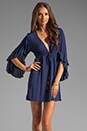view 1 of 5 Solid Nubia Tunic Dress in Navy