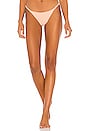 view 1 of 5 Ju String Cheeky Bikini Bottom in Vanilla Dune