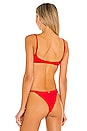 view 3 of 5 TOP BIKINI DUNE LULI in Red Pepper