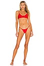 view 4 of 5 TOP BIKINI DUNE LULI in Red Pepper