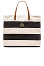 view 1 of 4 Stripe Beach Bag in Canvas