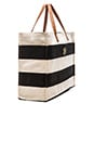 view 3 of 4 Stripe Beach Bag in Canvas