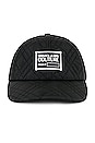 view 2 of 3 Piece Number Baseball Cap in Black
