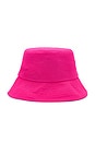 view 3 of 3 Bucket Hat in Fuxia