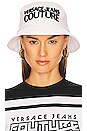 view 1 of 3 Bucket Hat in White & Black
