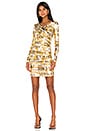 view 1 of 4 Long Sleeve Dress in Gold