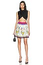 view 4 of 4 Garden Emblem Skirt in Multi